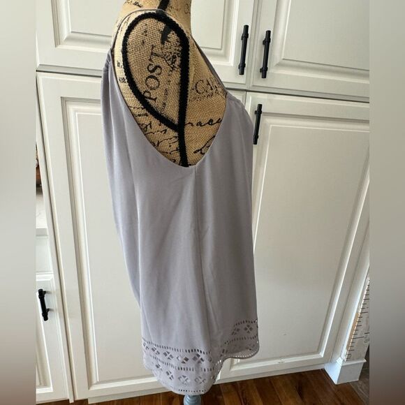 Olive & Oak grey layered tank top - Picture 6 of 6